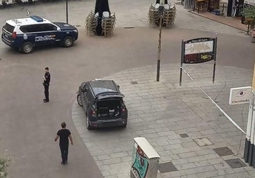 Investigan la muerte de un hombre en plena calle en el centro de Aranda
