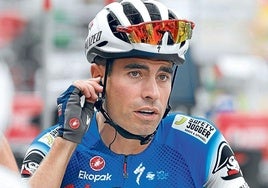 El ciclista alavés Mikel Landa.