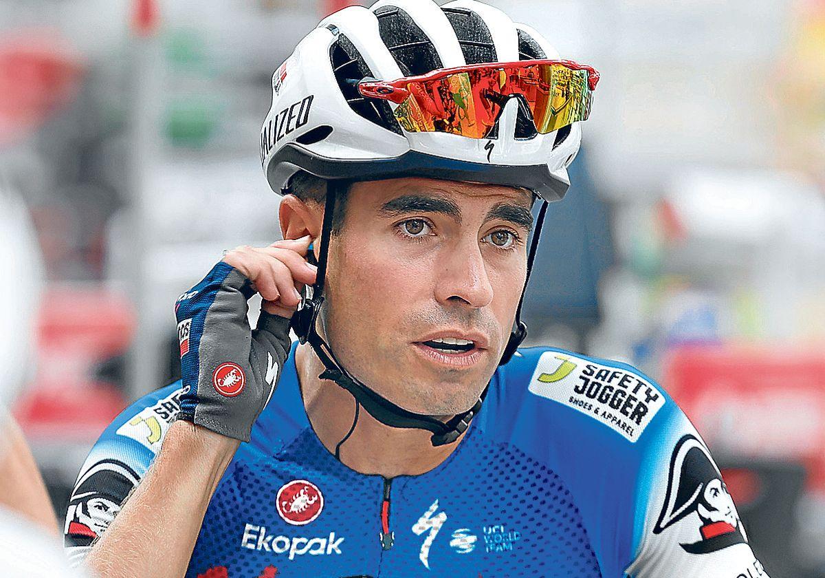 El ciclista alavés Mikel Landa.