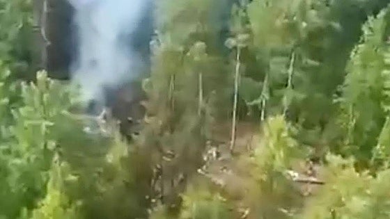Un avión con cerca de 50 personas se estrella en Rusia y no hay supervivientes