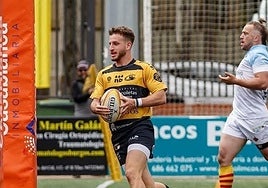 Noah Canepa, en su anterior etapa en el Recoletas Burgos.