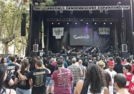 Edición anterior del Zurbaran Rock Burgos.