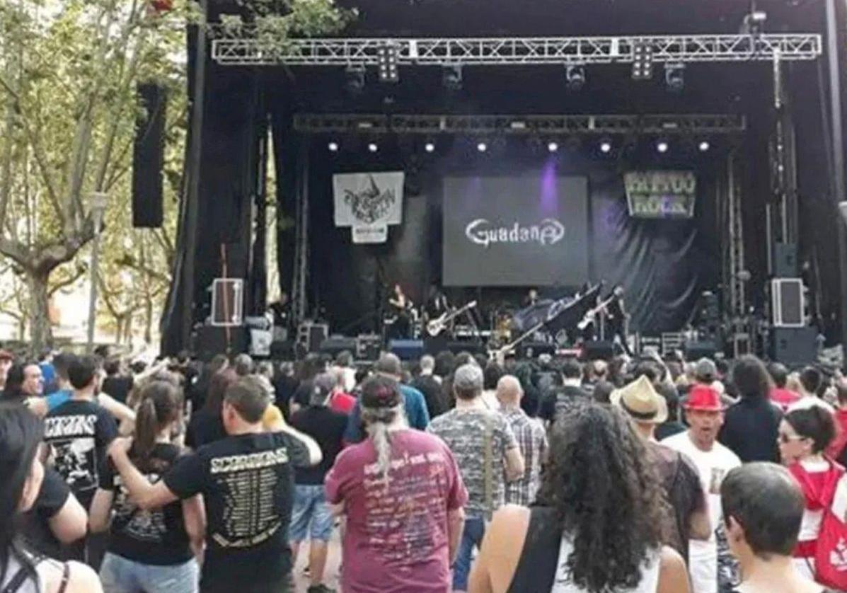 Edición anterior del Zurbaran Rock Burgos.
