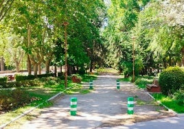 El Parque de la Isla es una de las zonas más frescas de Burgos.