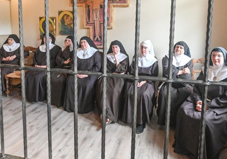 Las monjas cismáticas de Belorado han ofrecido una rueda de prensa desde el convento de Belorado tras el juicio.