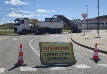 El asfaltado «sorpresa» en el acceso a Burgos desde Santander genera problemas de tráfico y quejas vecinales