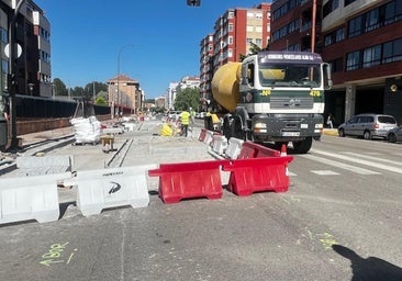 Las obras del carril bici de la avenida Constitución están al 50% de su ejecución presupuestaria