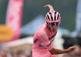 El corredor mexicano Isaac del Toro.