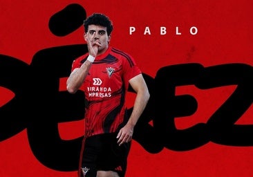 Pablo Pérez, nuevo inquilino del carril zurdo en el CD Mirandés