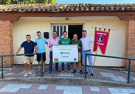 2.000 euros de lo recaudado se destinó a la asociación ELACyL.