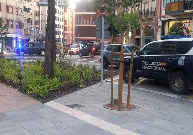 Imágenes del macrocontrol policial en Aranda.