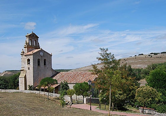 Iglesia de la localidad burgalesa de Masa.
