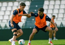El Burgos CF ha entrenado hoy en El Plantío.