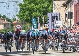 Moschetti se impuso en un sprint muy ajustado.