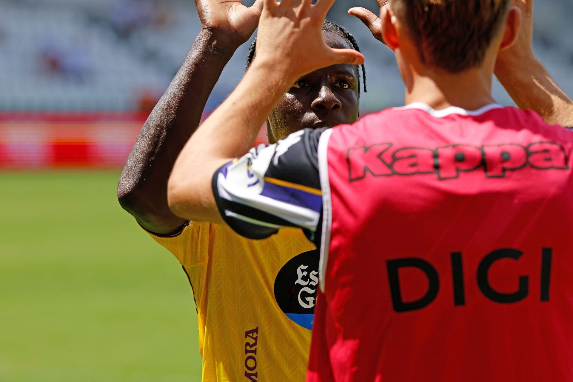 Todas las imágenes del cuarto y último partido de pretemporada del Burgos CF