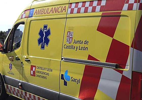 Ambulancia del Sacyl.