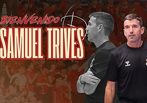 Samuel Trives se incorpora como segundo entrenador del Club Balonmano Burgos