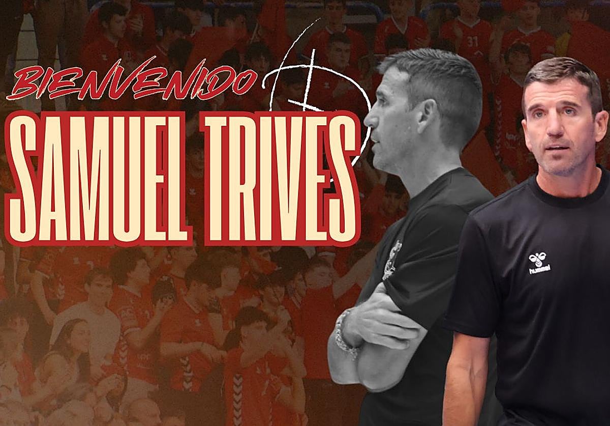 Samuel Trives se incorpora como segundo entrenador del Club Balonmano Burgos