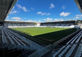 Imagen del estadio municipal de El Plantío.
