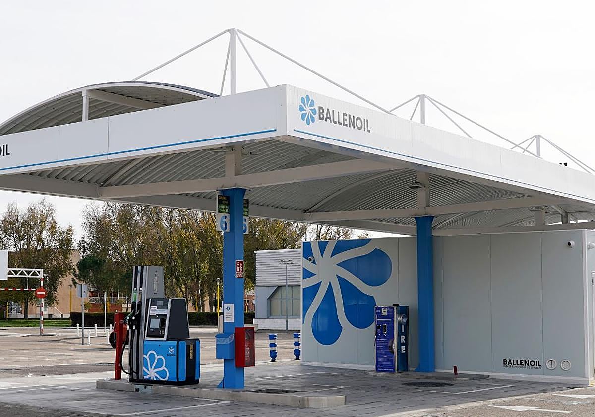 Imagen de archivo de una gasolinra.