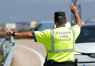 Herido un motorista en una salida de vía en Burgos