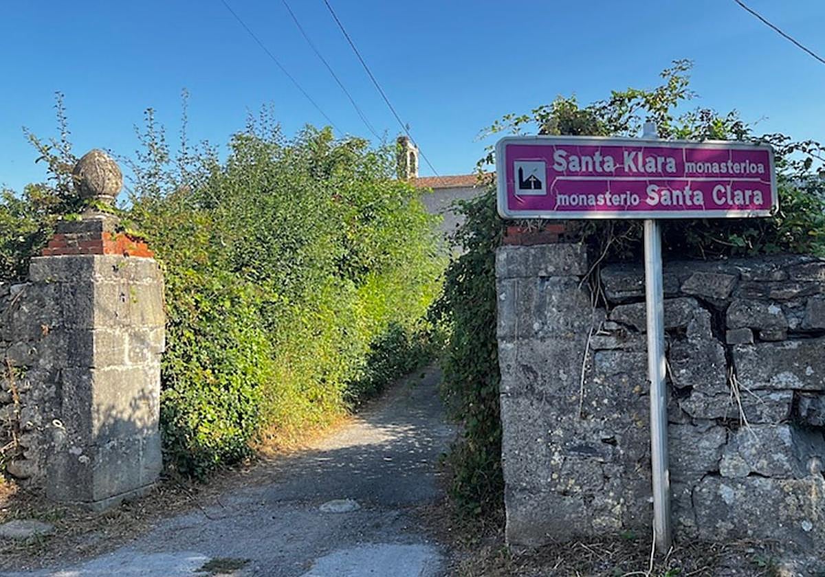 Monasterio de Orduña, donde están las monjas que son garantes de la comunidad.