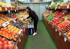 Imagen de archivo de un comercio rural de la provincia de Segovia.