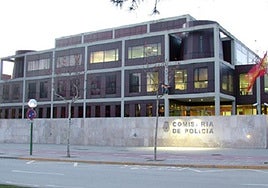 Imagen de la Comisaría de Policía Nacional en Burgos.