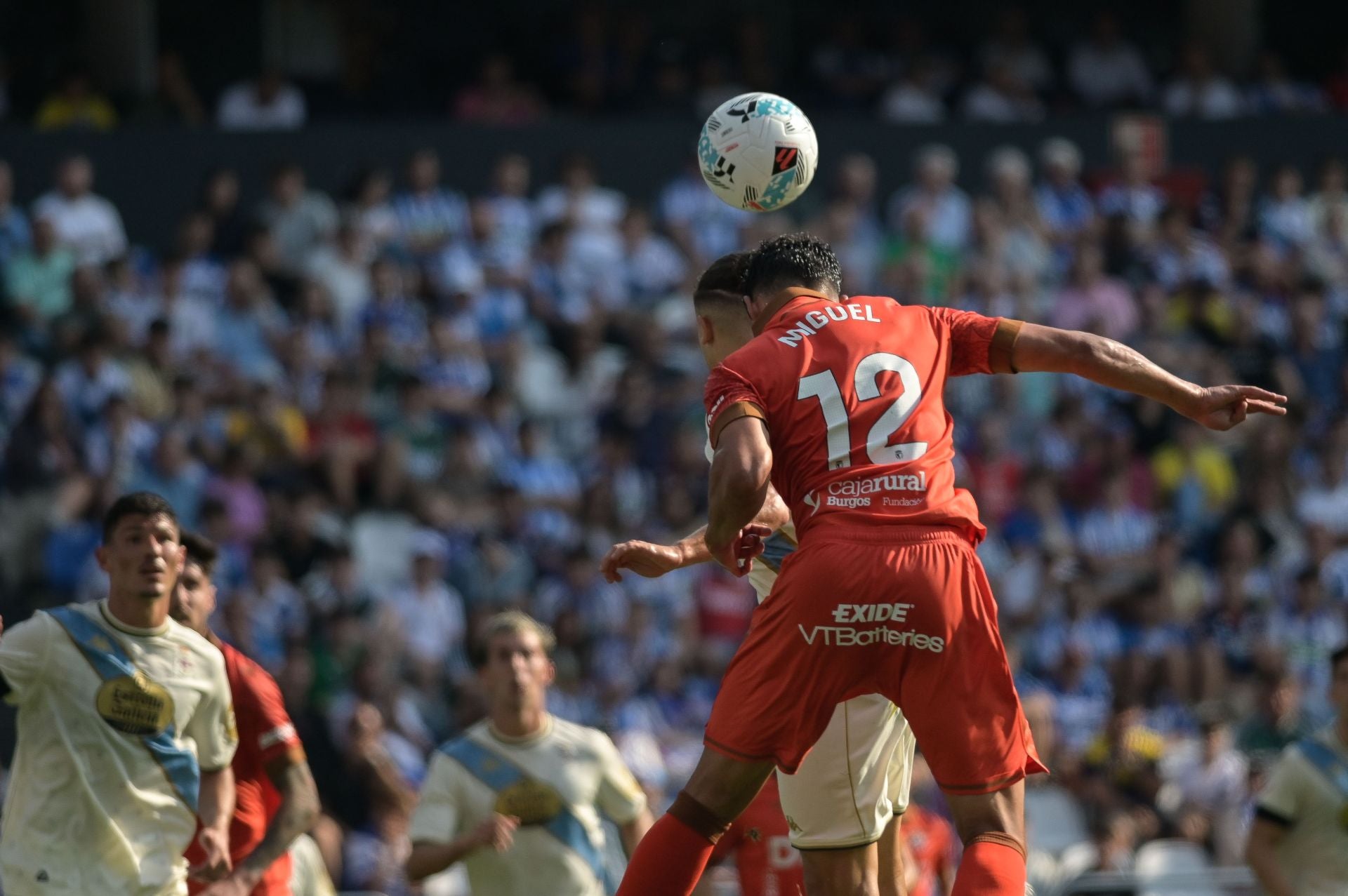 Así ha sido en imágenes el empate entre el Deportivo y el Burgos CF