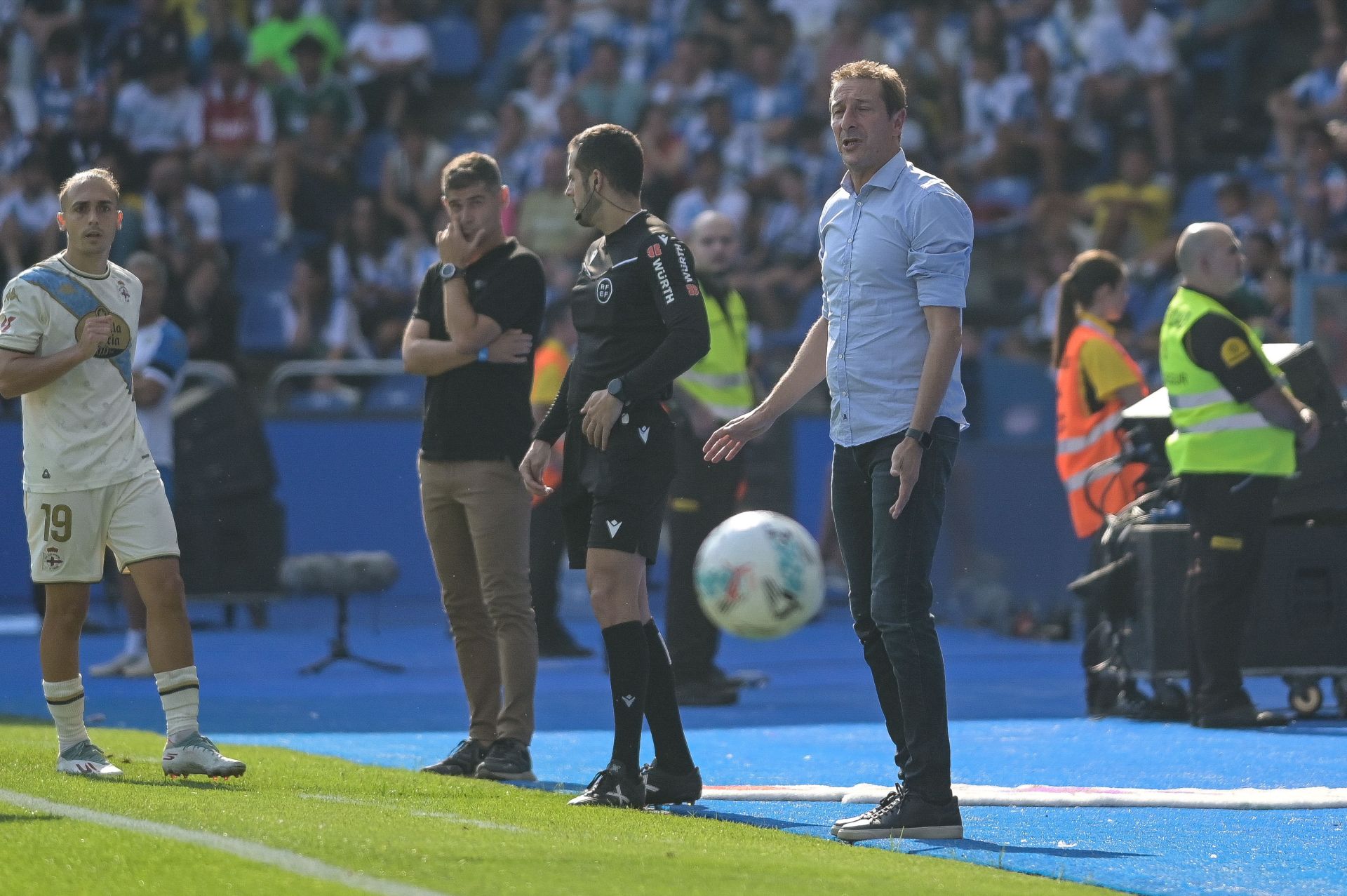 Así ha sido en imágenes el empate entre el Deportivo y el Burgos CF