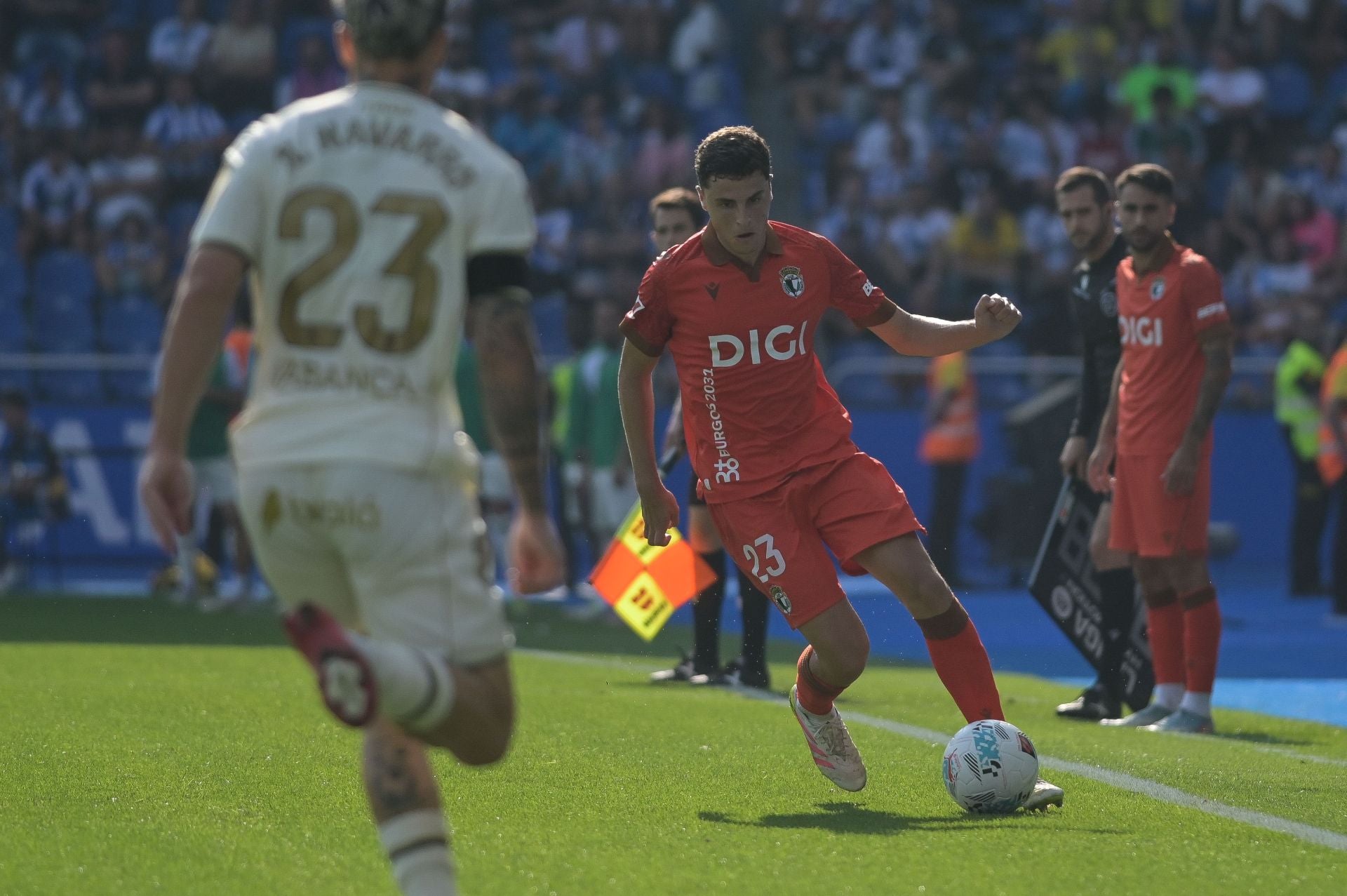 Así ha sido en imágenes el empate entre el Deportivo y el Burgos CF