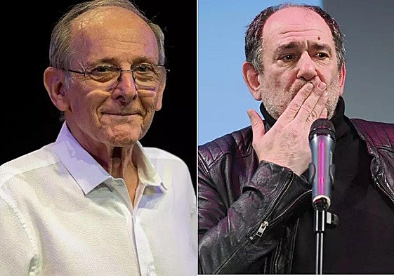 Emilio Gutiérrez Caba (izda.) y Karra Elejalde.