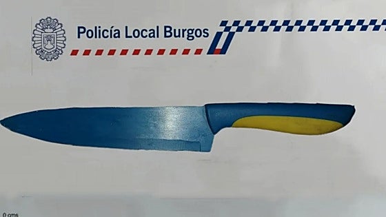 Detenida una mujer en Burgos por agredir a su pareja con un cuchillo de cocina