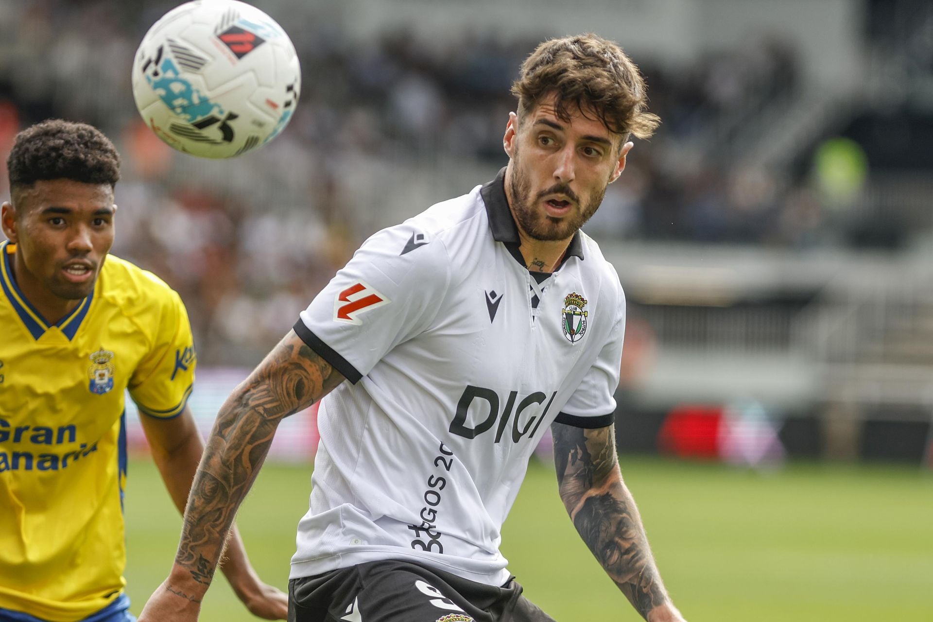 El Burgos CF - UD Las Palmas, en imágenes