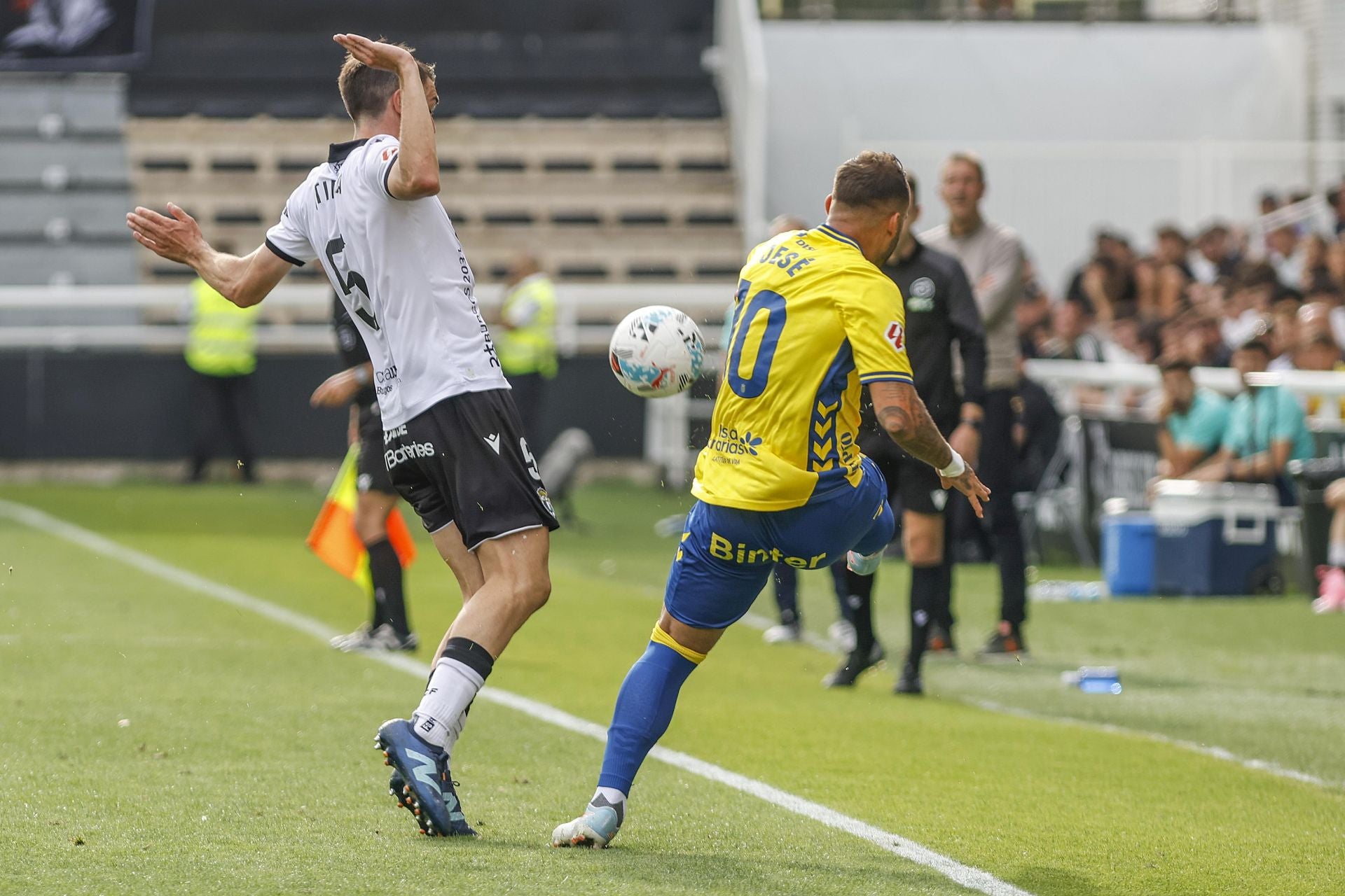 El Burgos CF - UD Las Palmas, en imágenes