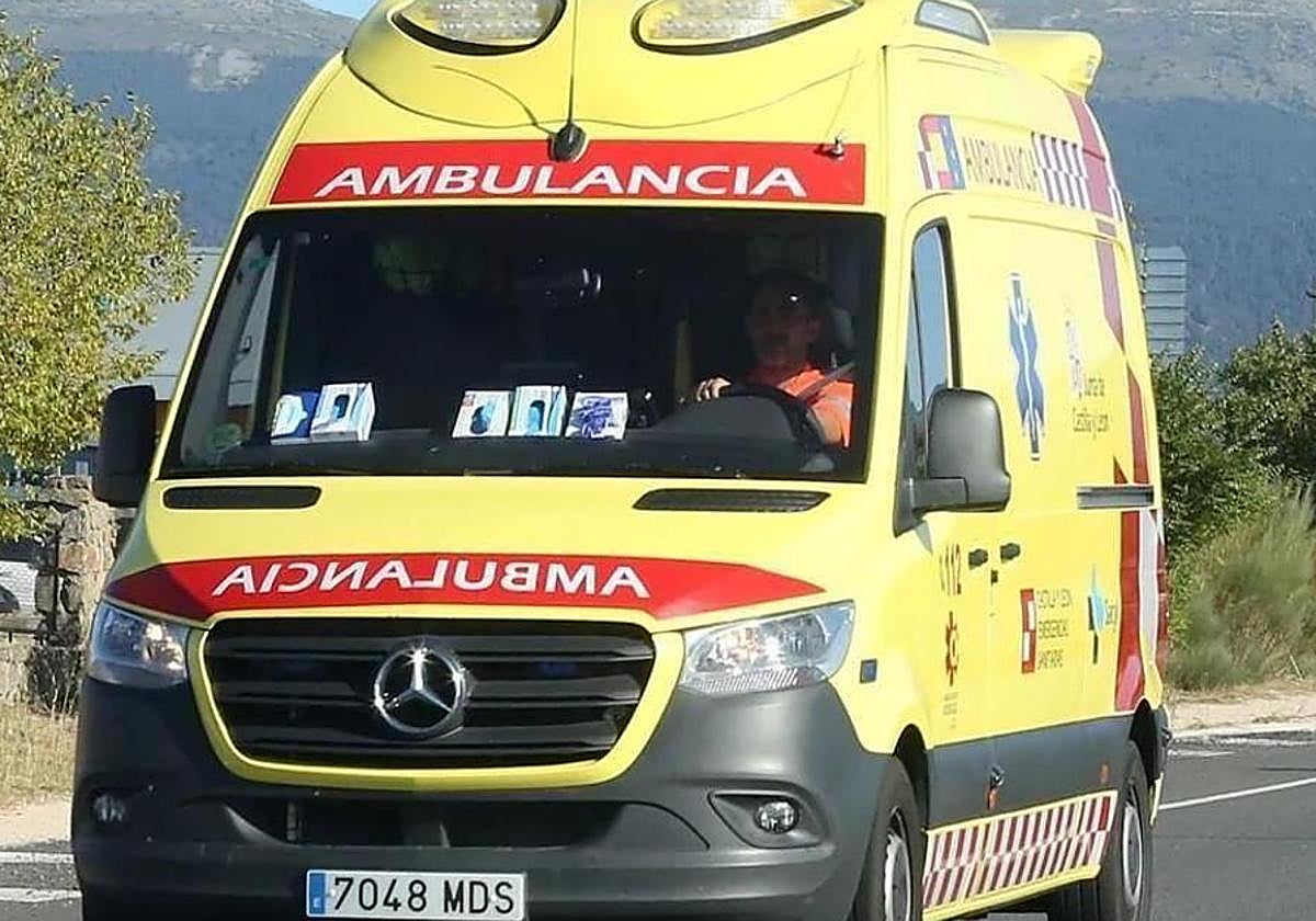 Ambulancia de Sacyl.