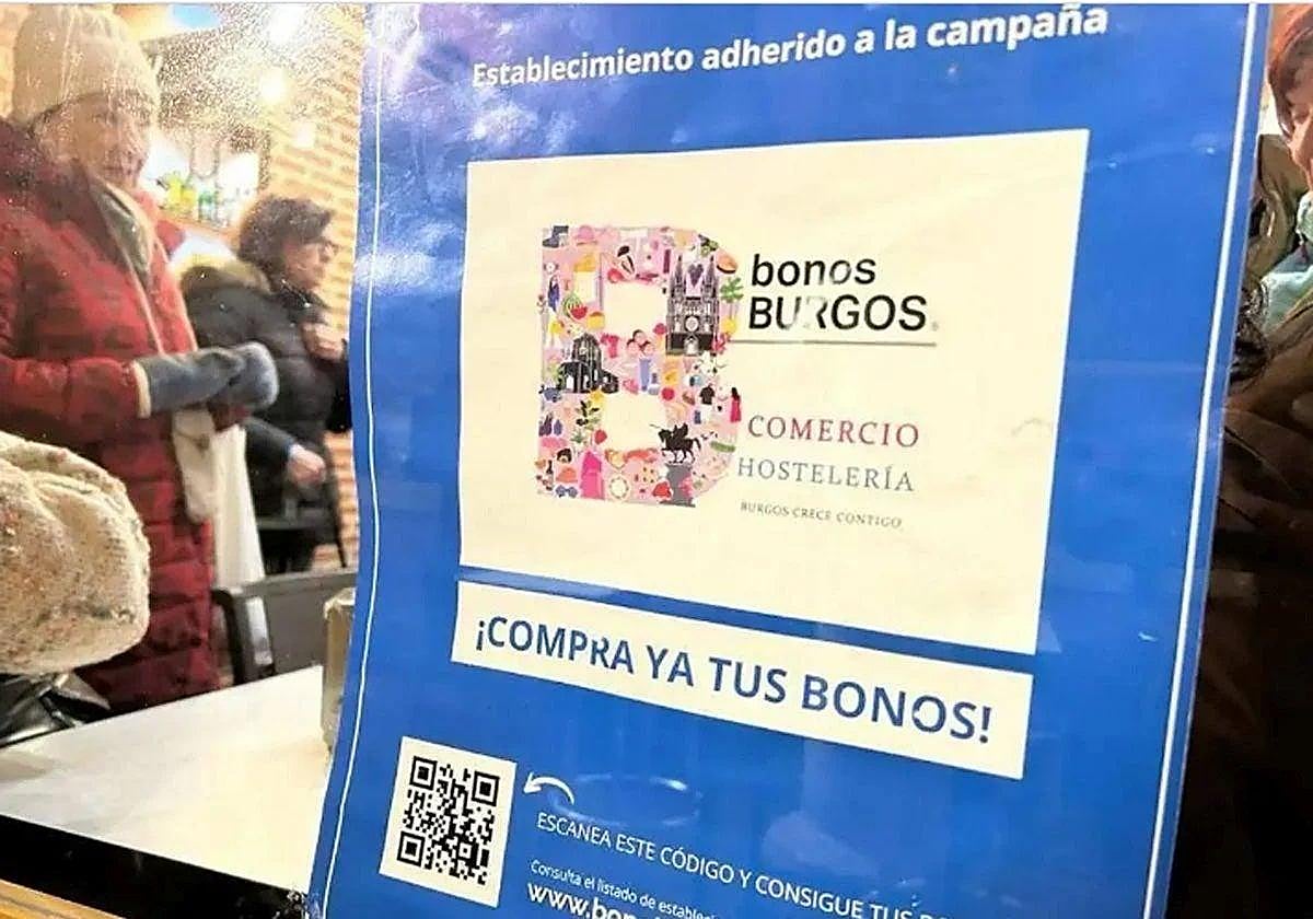 Cartel de una campaña de bonos de años anteriores.