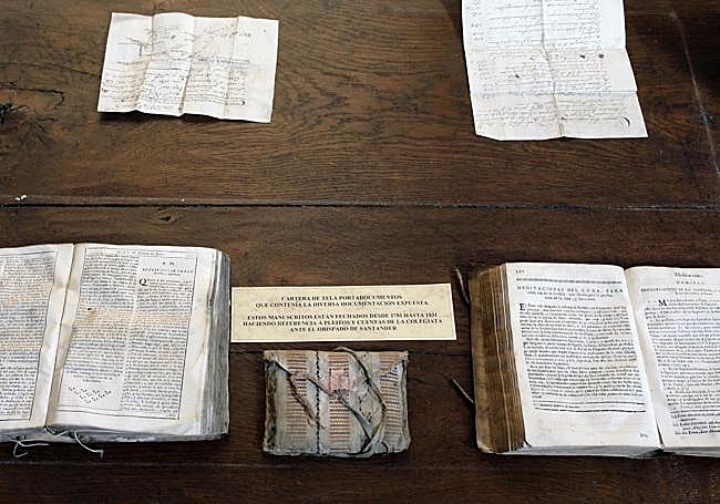 Manuscritos desde 1781 a 1831 custodiados en la colegiata de valpuesta.