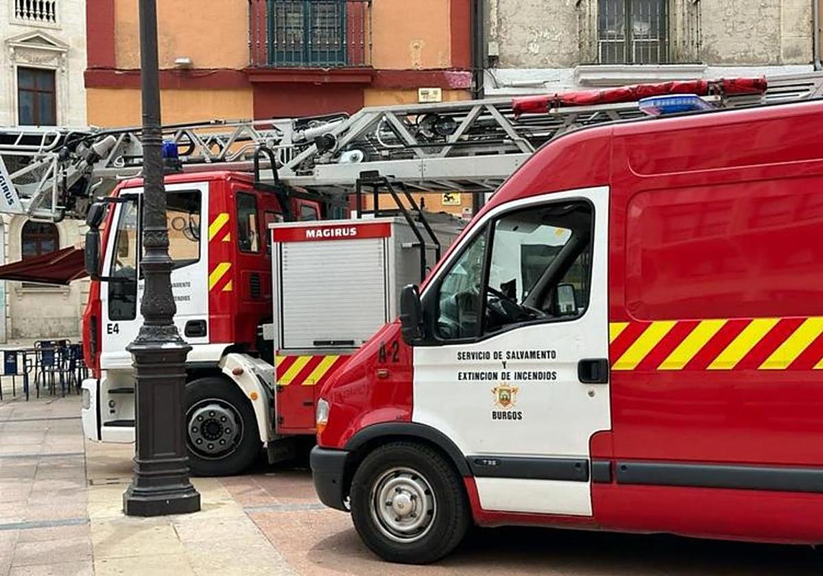 Imagen de archivo de los Bomberos de Burgos.