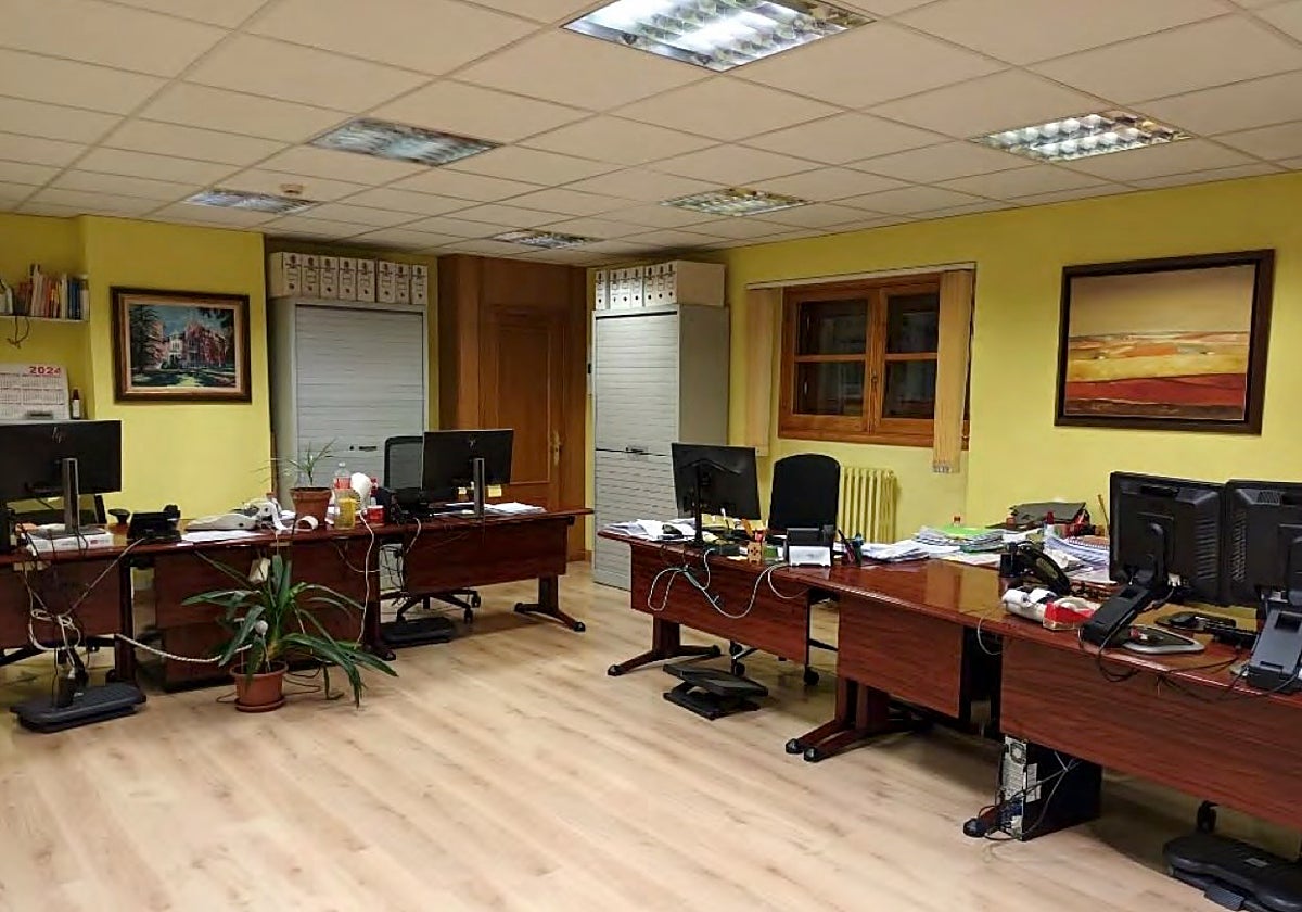 Oficina de la tercera planta.