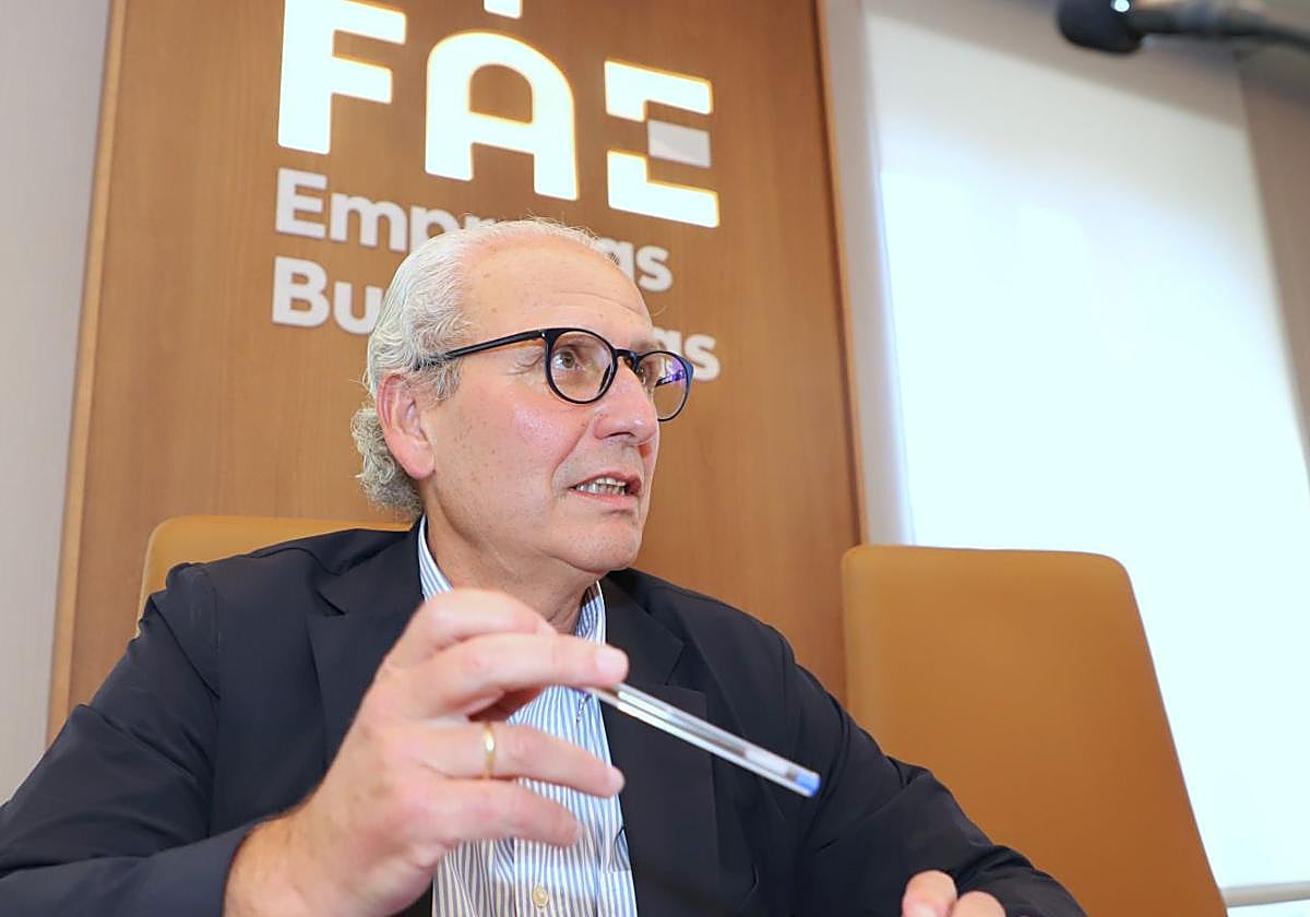 Nacho San Millán, nuevo presidente de FAE Burgos.