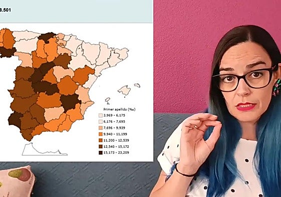 Elena Rodríguez desvela el origen del apellido Gómez.