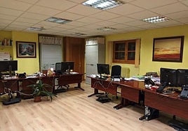 Oficina de la tercera planta.