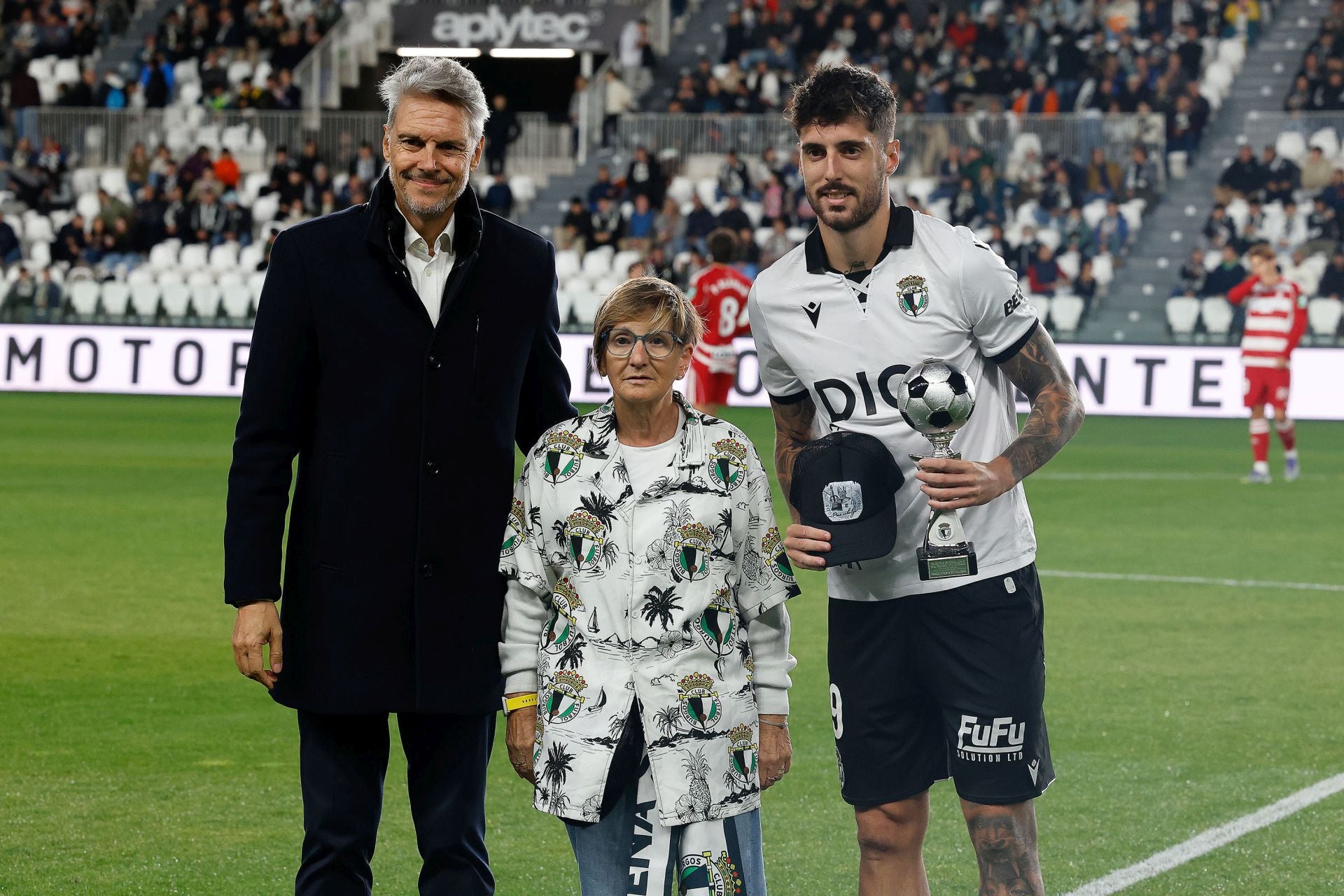 El Burgos CF - Granada CF, en imágenes