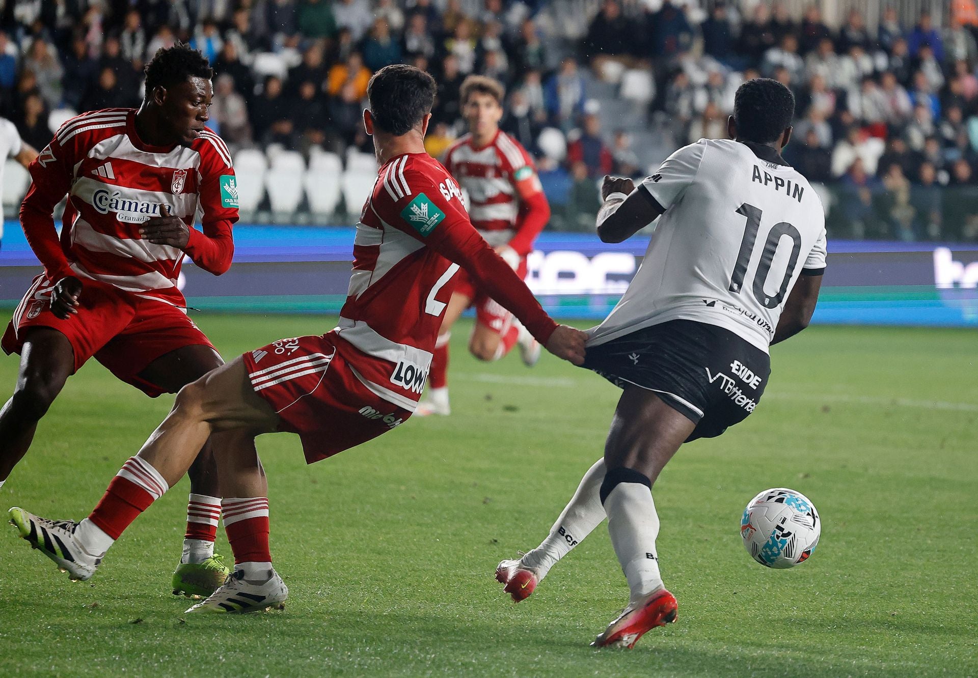 El Burgos CF - Granada CF, en imágenes