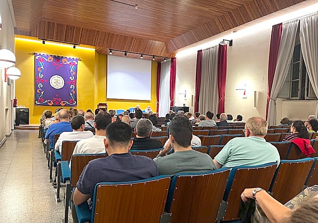 Aula Magna que será reformada totalmente.