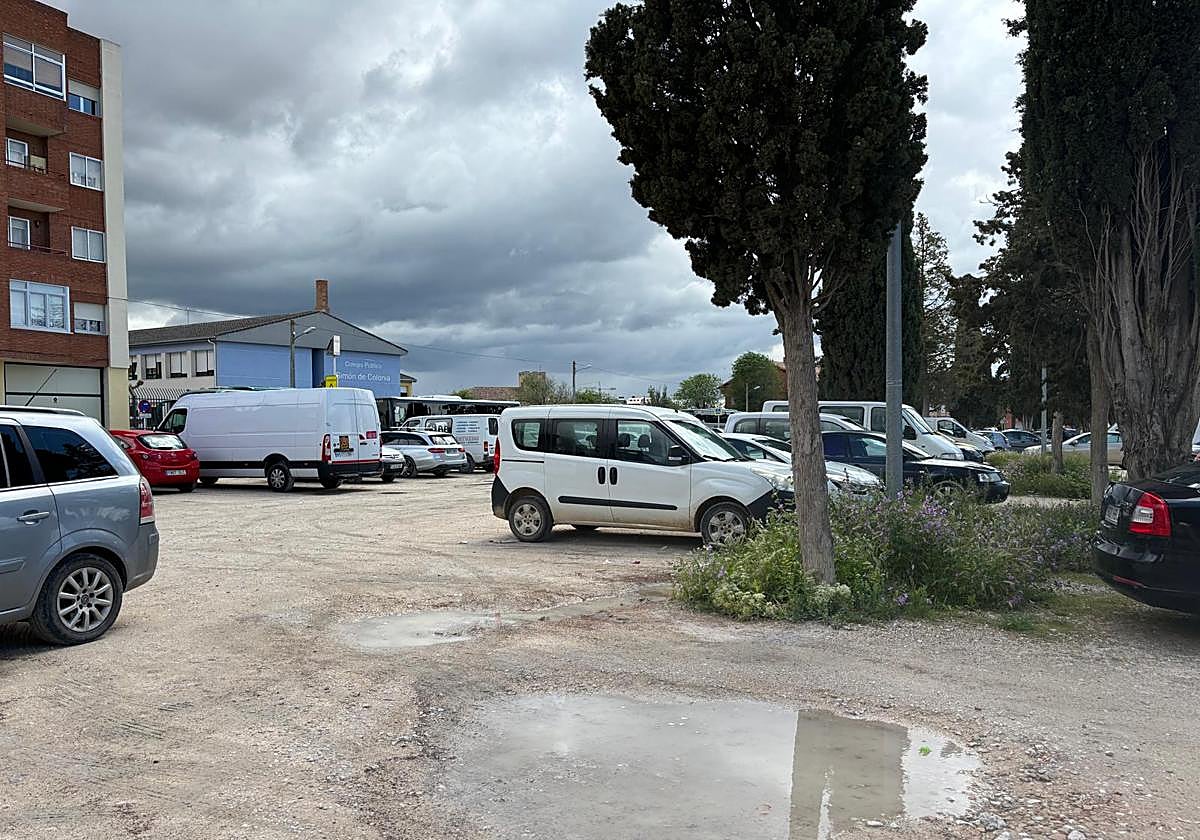 Parcela problemática en Aranda de Duero.