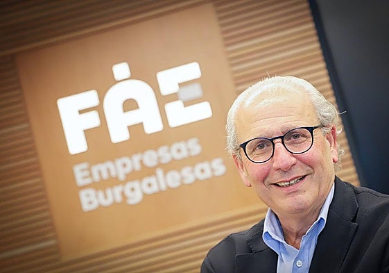 Nacho San Millán ya ejerce como nuevo presidente de FAE Burgos.
