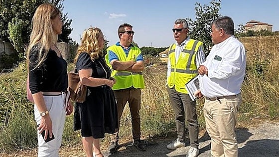 La ejecución de la obra de las aguas subterráneas de Villatoro está al 80%