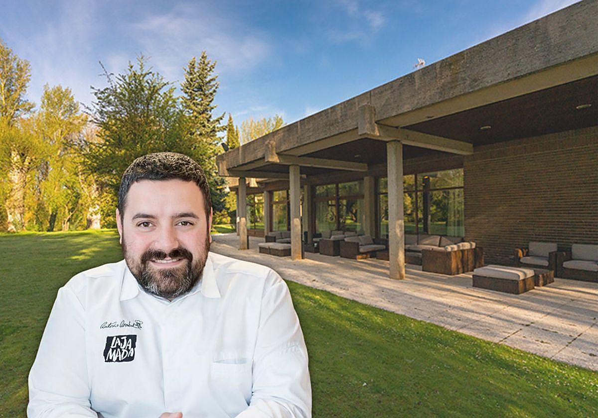 Imagen del exterior del Club Soto de Burgos y Antonio Arrabal